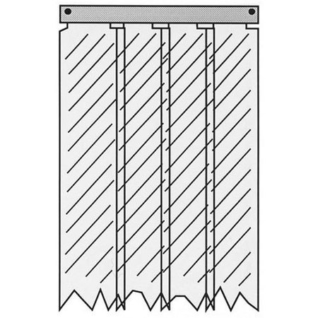 Kason ® - 401Sa8085090 Strip Curtain 401SA8085090